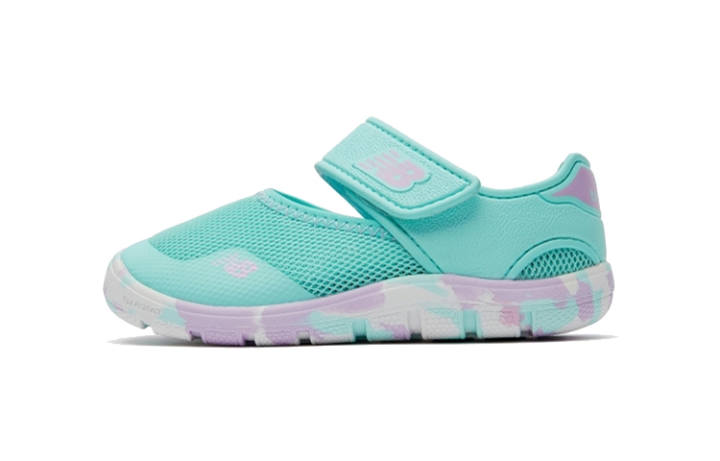 New Balance New Balance NB 208 Synthetic Leather Comfortable Abrasion Resistant Breathable Low top Toddler Shoes Mint Green