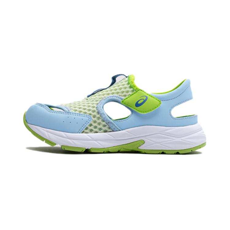 ASICS RUNNING KIDS CONTEND Children's Sandals Green Blue Children Aged 3 7 Years Old
