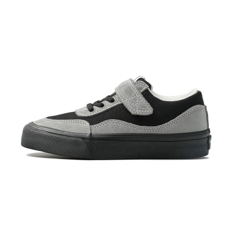 GOLUCK Abrasion Resistant Lightweight Cushioning Low top Skateboard Shoes Ink Sand Gray Kids'