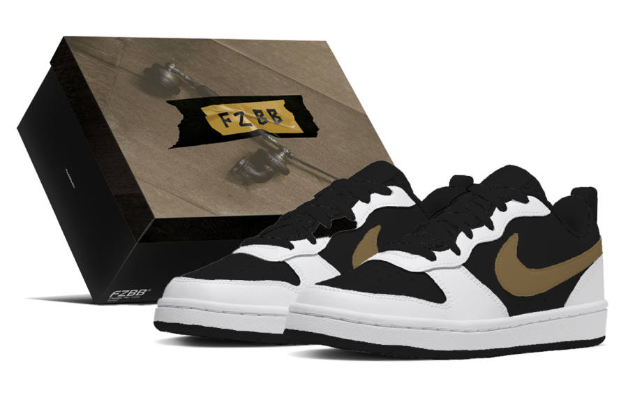 Nike Nike Court Borough Leather Slip Resistant Abrasion Resistant Slip Resistant Abrasion Resistant Low top