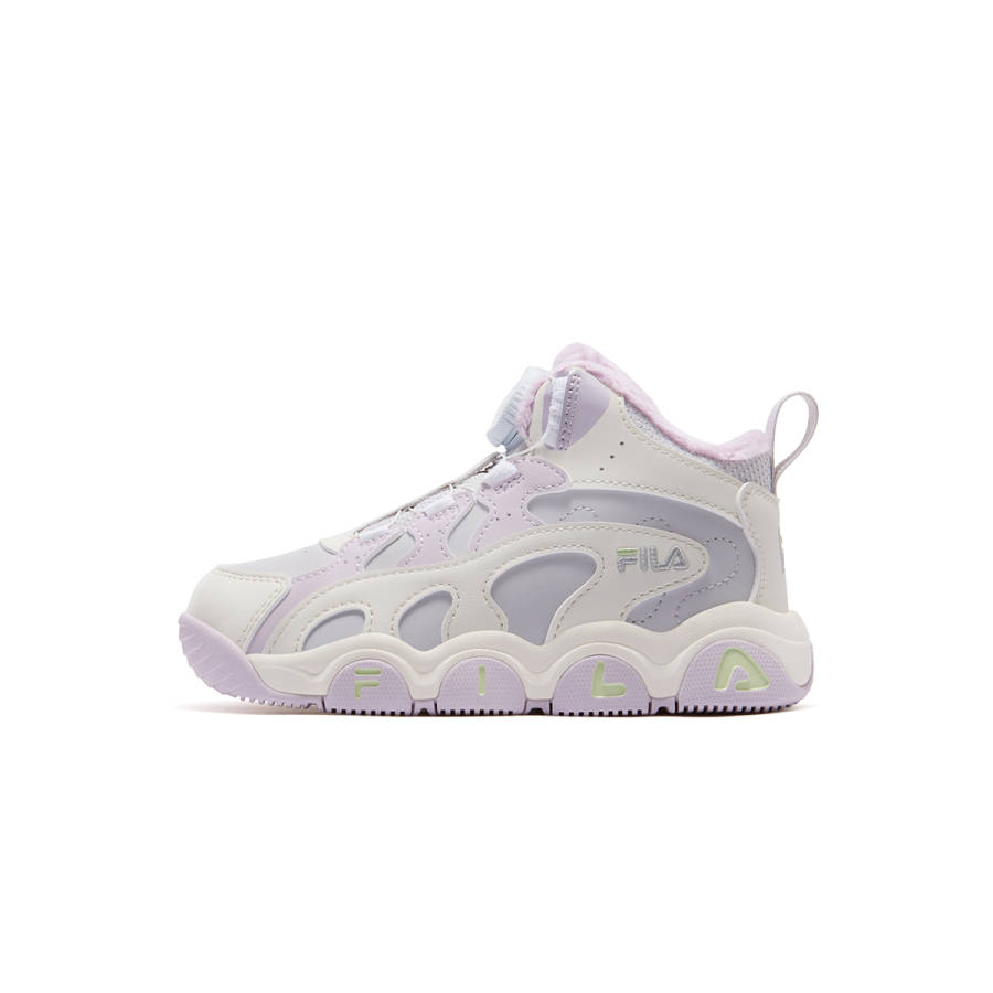 FILA KIDS SEASON FSW Height Increasing Slip Resistant Abrasion Resistant Insulated Shoes Rain Mist Gray/Snow Kids'