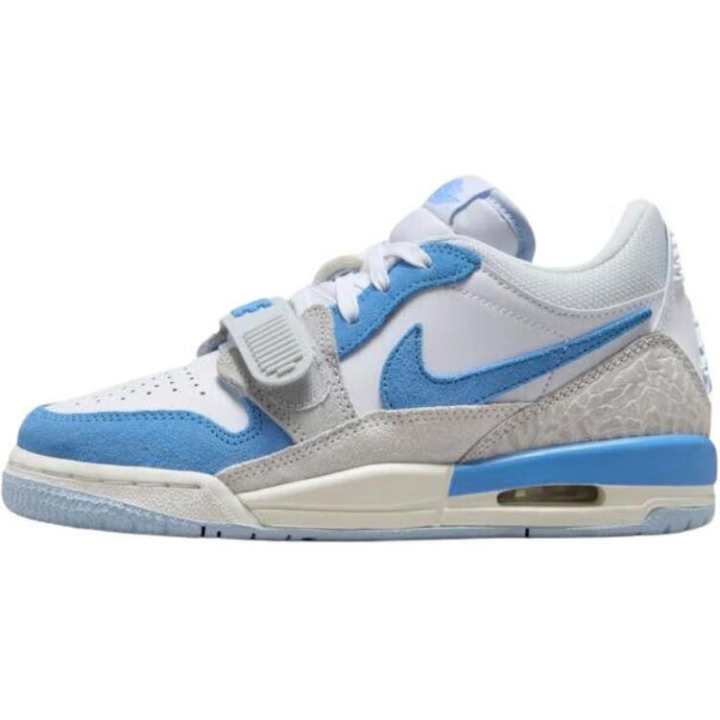 Jordan Jordan Legacy 312 Low top Basketball Shoes White Blue Unisex