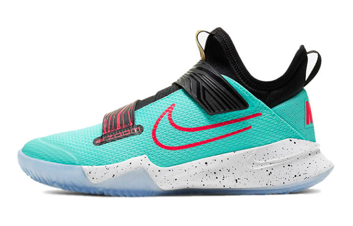 Nike Nike Cushioning Low top Children's Basketball Shoes Black White Blue Kids'