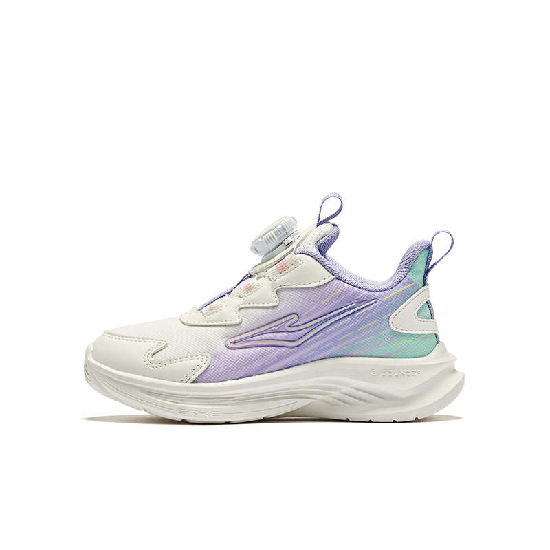 ERKE KIDS ERKE KIDS' Running Shoes Microcrystal White/Numbers Lavender Kids'