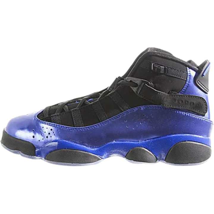 Jordan Jordan Air Jordan 6 High top Basketball Shoes Purple Black Unisex