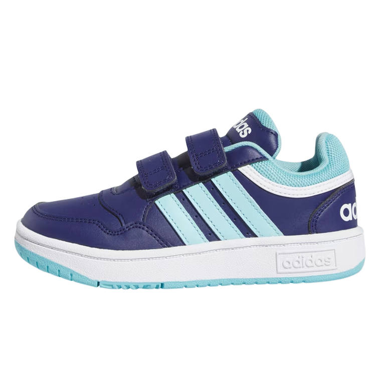 Adidas Adidas Hoops 3.0 Cushioning Abrasion Resistant Cushioning, Wear Resistant Low top Kids' Skateboarding Shoes Blue Kids'