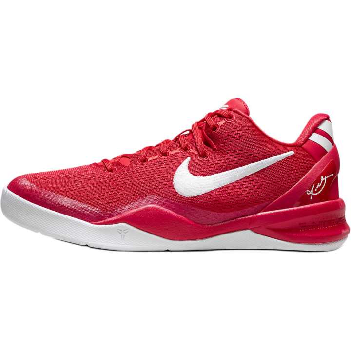 Nike Nike Kobe 8 Low top Basketball Shoes Red Unisex