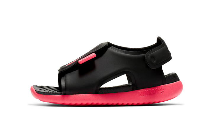 Nike Nike Sunray Adjust 5 Low top Toddler Shoes Black Pink Infant And Toddler
