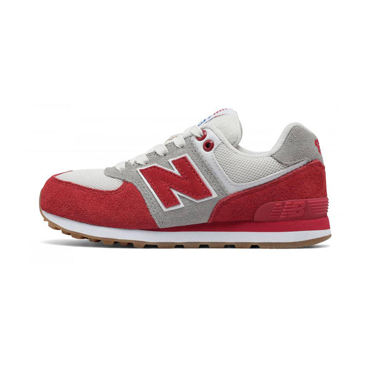 New Balance New Balance NB 574 Resorty Low top Running Shoes Red Gray Children Aged 3 7 Years Old