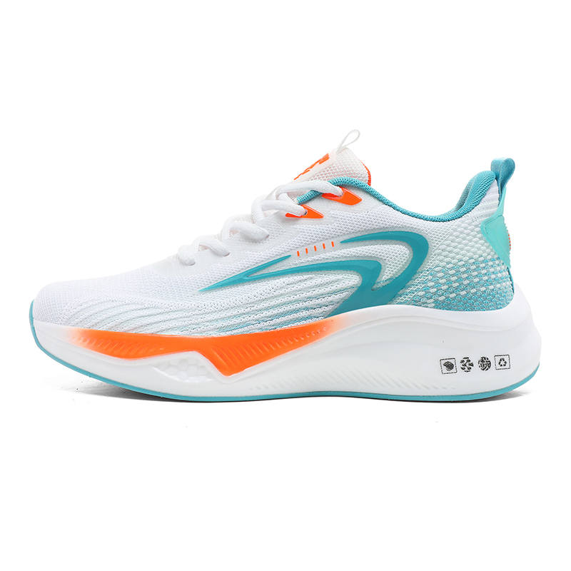 KUDING Mesh Breathable And Lightweight Low top Running Shoes Men's