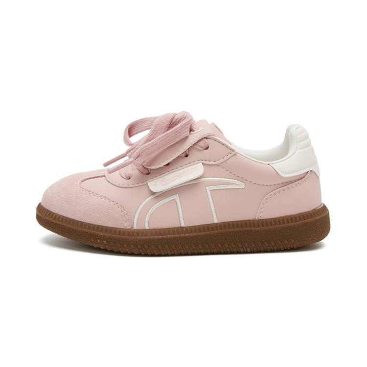 Champion Kids Low top Kids' Skateboarding Shoes Pink Hook and loop Children Aged 3 7 Years Old