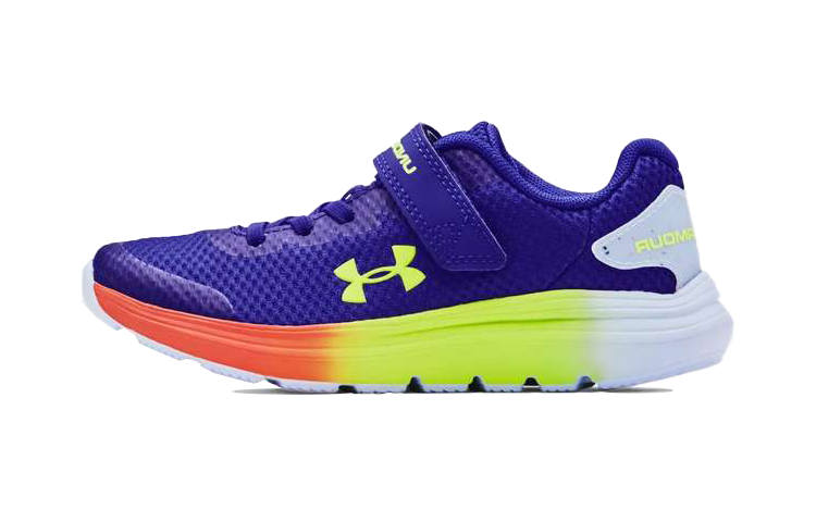Under Armour Surge 2 Cushioning, Wear Resistant Low top Running Shoes Blue BP Children Aged 3 7 Years Old