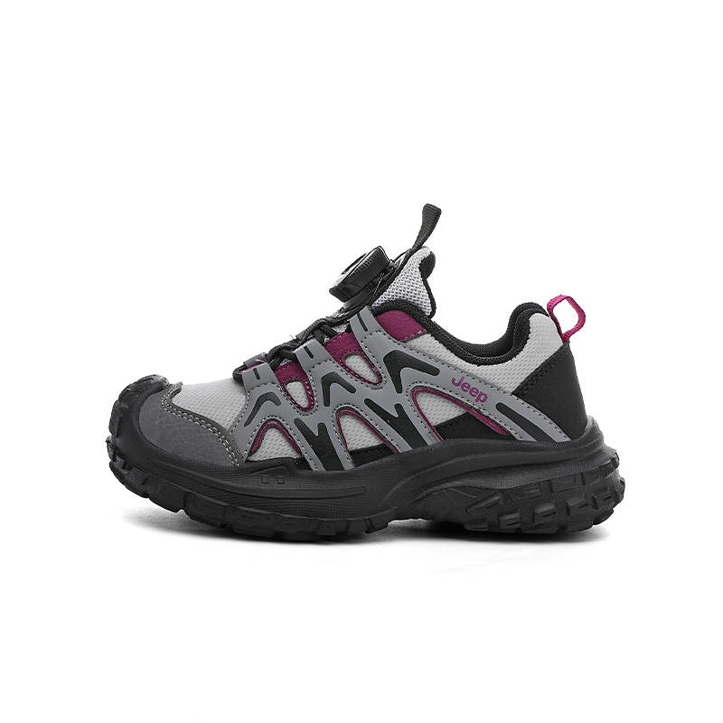 Jeep Low top Kids Lifestyle Shoes Samurai Red/Nine Degrees Gray Unisex