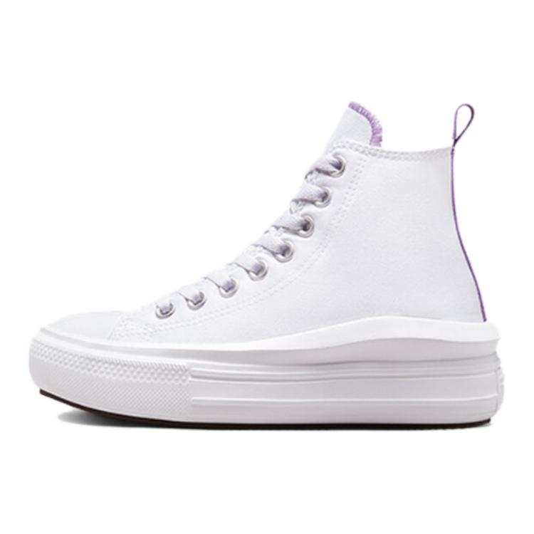 Converse Converse Chuck Taylor All Star Move Platform Hi White Pixel Purple GS