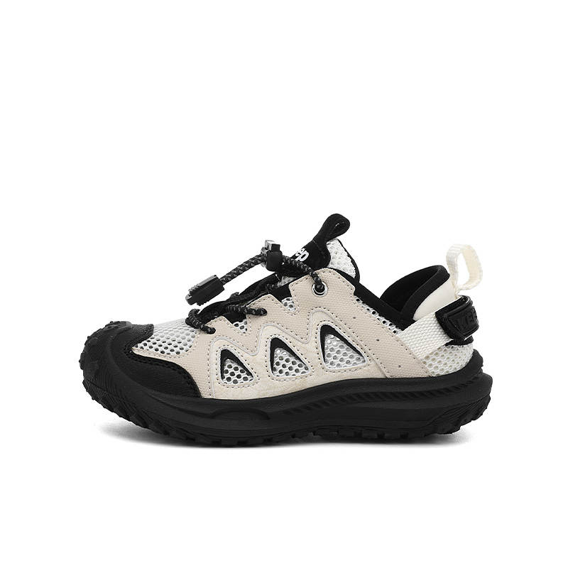 Jeep Anti Kick Cushioning, Abrasion Resistant, Rebound, Breathable Kids' Running Shoes White Black Kids'