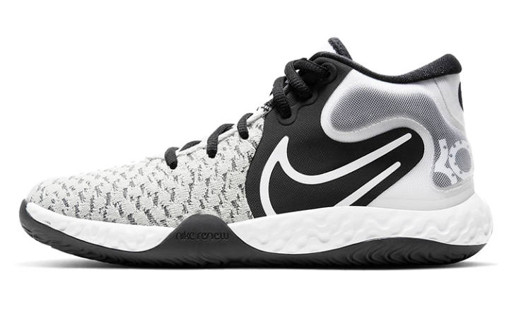 Nike Nike KD Trey 5 VII Mid top Vintage Basketball Shoes Black White Unisex