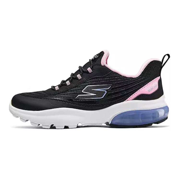 Skechers Kids Slip Resistant Abrasion Resistant Slip Resistant Abrasion Resistant Low top Kids Lifestyle Shoes Black