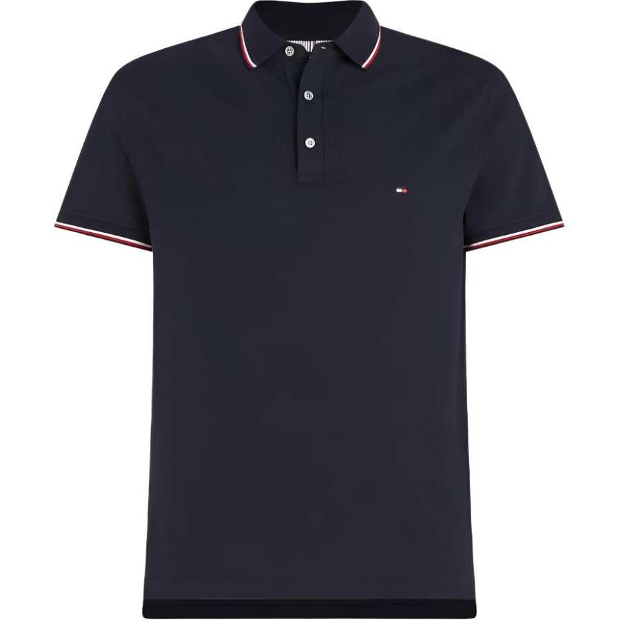 Tommy Hilfiger Polo Shirt Men's Black