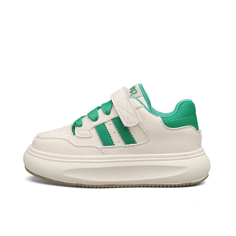 Jeep Abrasion Resistant Abrasion Resistant Low top Kids' Skateboarding Shoes Chinese Fashion Trend Green Kids'