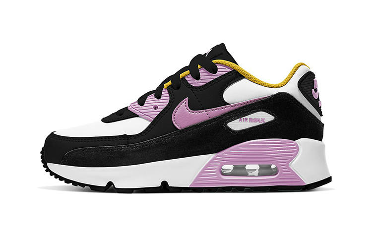 Nike Nike Air Max 90 Kids Lifestyle Shoes Black Pink White Children Aged 3 7 Years Old