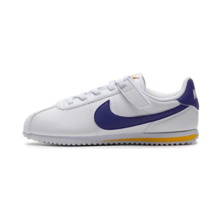 Nike Nike Cortez EasyOn Low top Casual Shoes White Blue Children Aged 3 7 Years Old