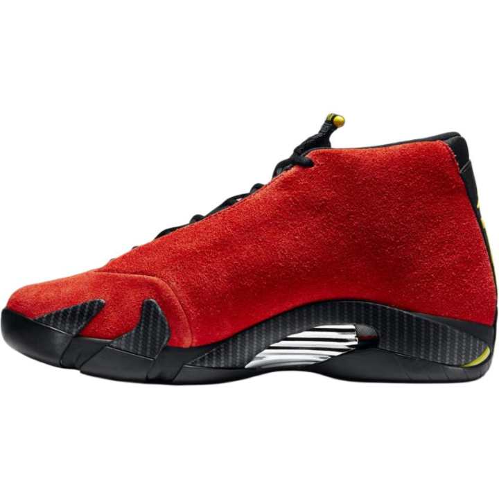 Jordan Jordan Air Jordan 14 Mid top Basketball Shoes Red Unisex