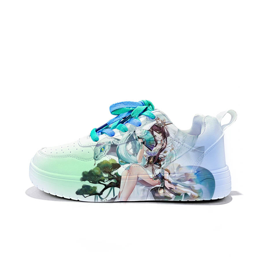 ZUOLENGCHAN Synthetic Leather Lightweight And Breathable Low top Skateboard Shoes Unisex