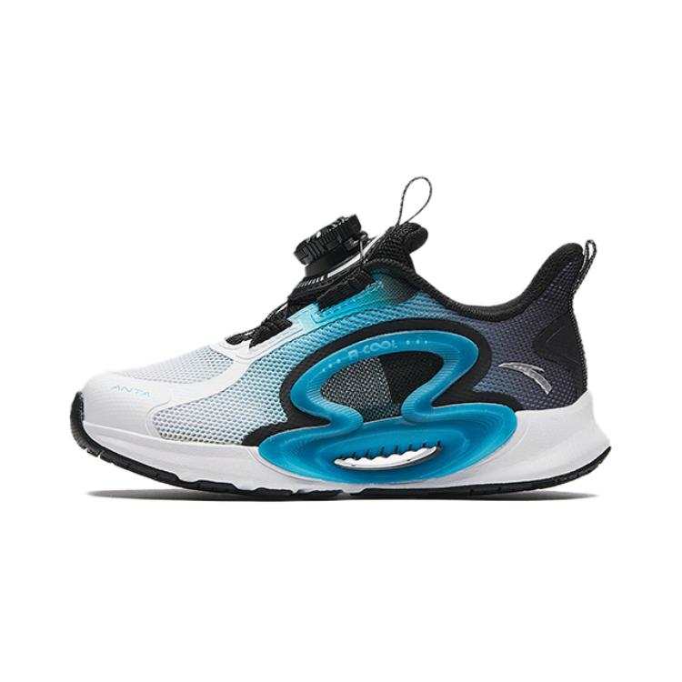 Antakids Moonwalker 2.0 Cushioning Abrasion Resistant Cushioning, Wear Resistant Low top Kids' Running Shoes Blue White