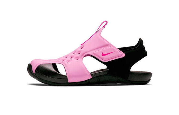 Nike Nike Sunray Protect 2 Minimalist Style Mid top Toddler Shoes Black Pink Infant And Toddler