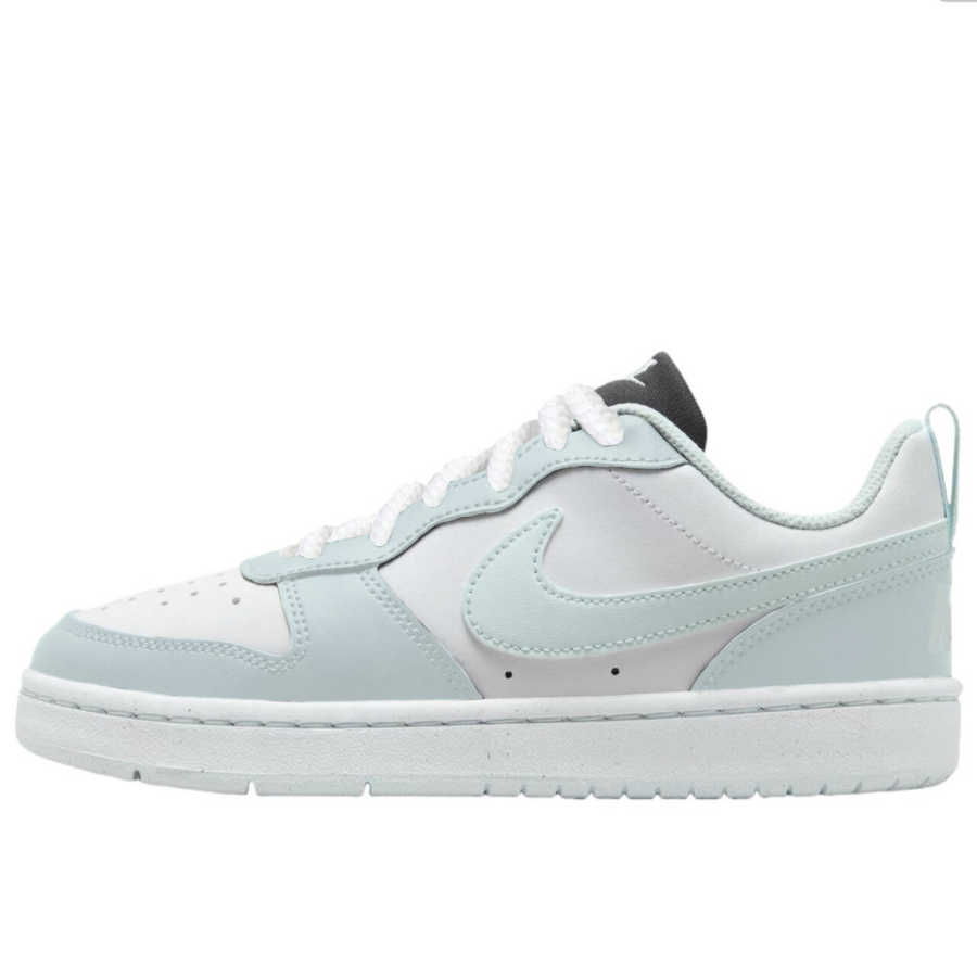 Nike Nike Court Borough Slip Resistant Abrasion Resistant Low top Kids' Skateboarding Shoes Mint Teenagers