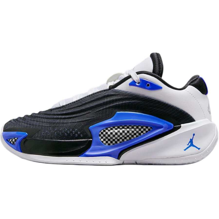 Jordan Jordan Luka 3 Low top Basketball Shoes Black/White/Blue Unisex