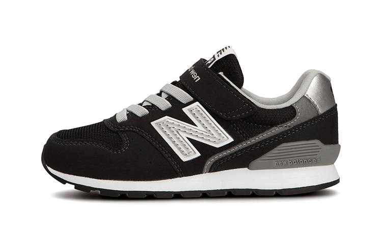New Balance New Balance NB 996 Kids Lifestyle Shoes Black Silver Children Aged 3 7 Years Old