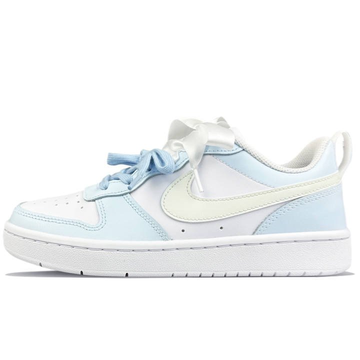 Nike Nike Court Borough 2 BNK Jelly Ballet Leather Cushioning Abrasion Resistant Cushioning, Wear Resistant Low top