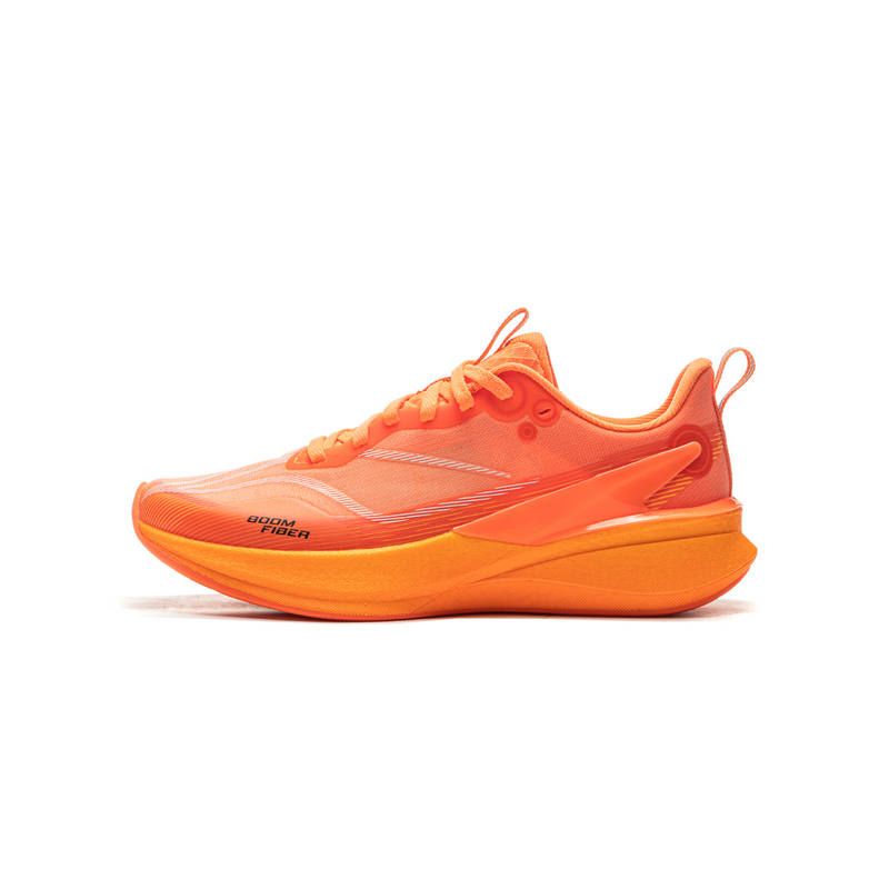 Li-Ning YOUNG Li Ning YOUNG Running Red Hare 8 PRO Low top Running Shoes Neon Apricot Orange Teenagers