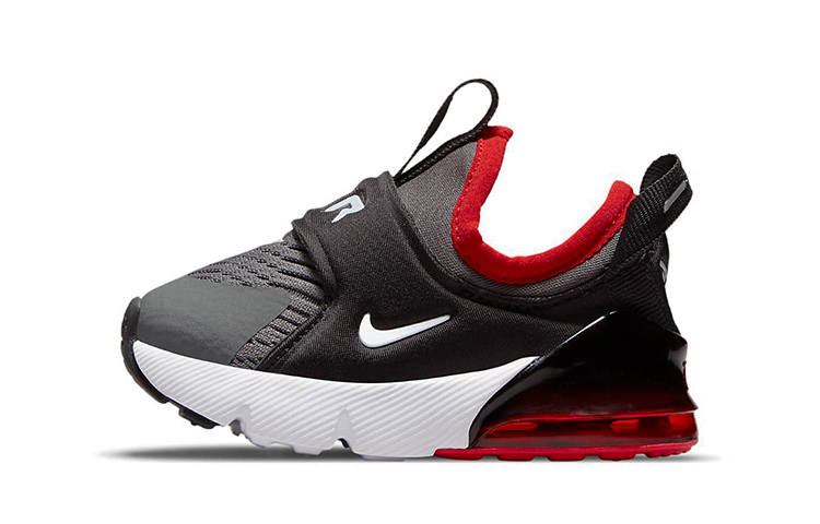 Nike Nike Air Max 270 Extreme Low top Toddler Shoes Black Gray Red Infant And Toddler