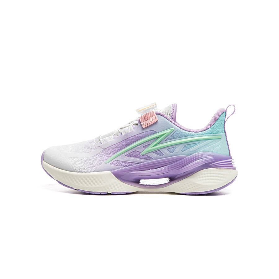 Li-Ning YOUNG Li Ning YOUNG Xingyun Low top Running Shoes Purple Blue White Teenagers