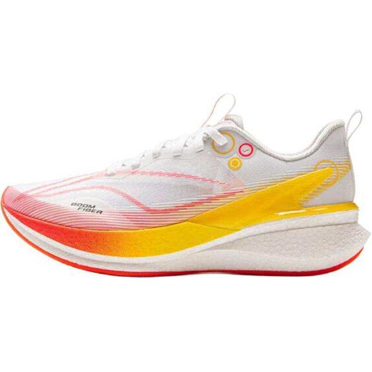 Li-Ning YOUNG Li Ning YOUNG Low top Running Shoes White Yellow Red Teenagers