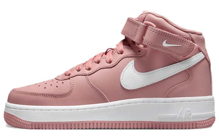 Nike Nike Air Force 1 Mid LE Red Stardust White GS