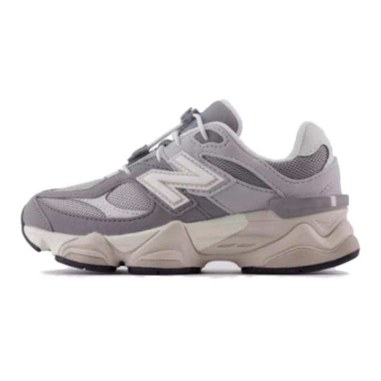 New Balance New Balance NB 9060 Soft And Comfortable Abrasion Resistant Low top Kids Lifestyle Shoes Gray Kids'