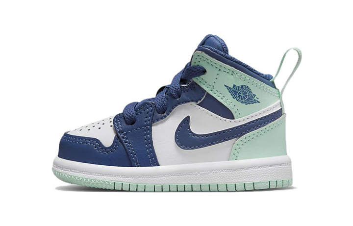 Jordan Jordan 1 Mid Mystic Navy Mint Foam TD