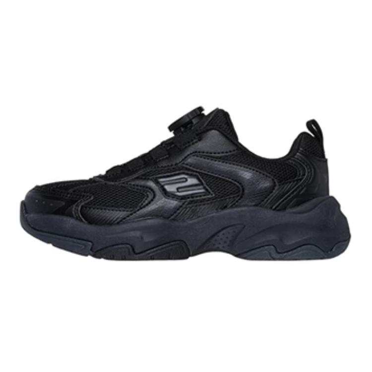 Skechers Kids Comfortable Low top Kids Lifestyle Shoes Black Kids'
