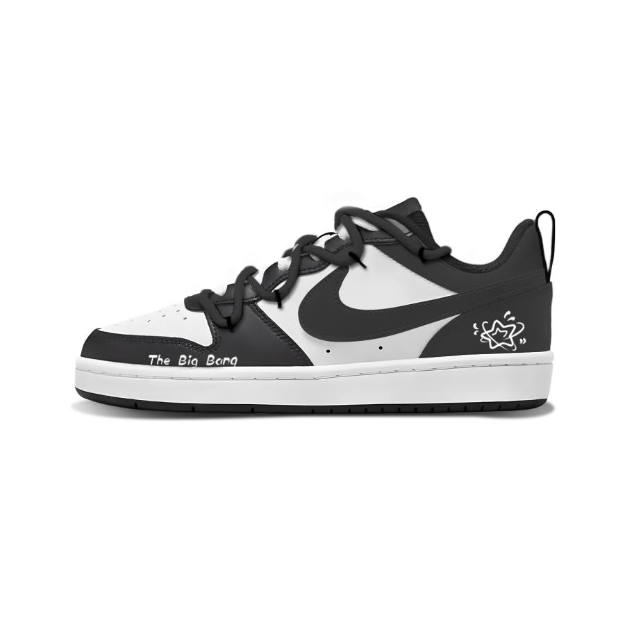Nike Nike Court Borough Stellar Echo Synthetic Leather Slip Resistant Abrasion Resistant Slip Resistant Abrasion Resistant