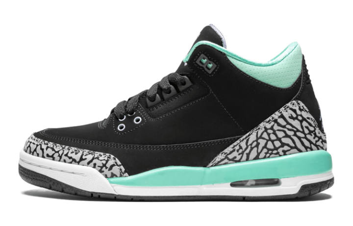 Jordan Jordan 3 Retro Bleached Turquoise Mint GS