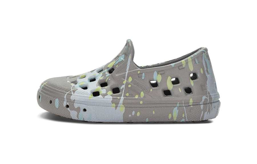 Vans Slip-On Trek Toddler 'Paint Splatter - Frost Grey'