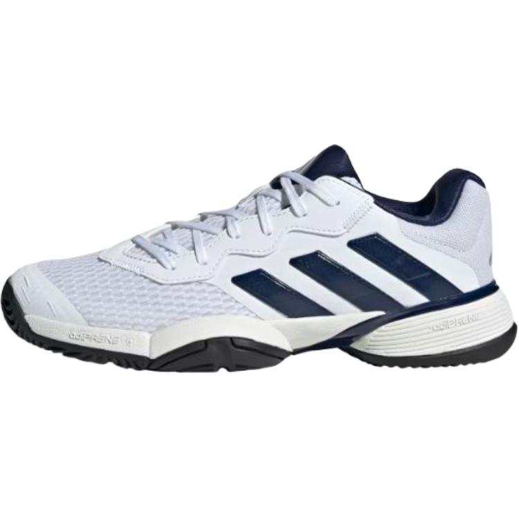 Adidas Adidas Barricade Cushioning, Wear Resistant Low top Kids' Training Shoes White Blue Kids'