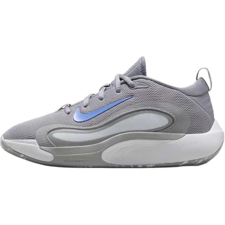 Nike Nike ISOFLY Comfortable Low top Children's Basketball Shoes Gray Kids'