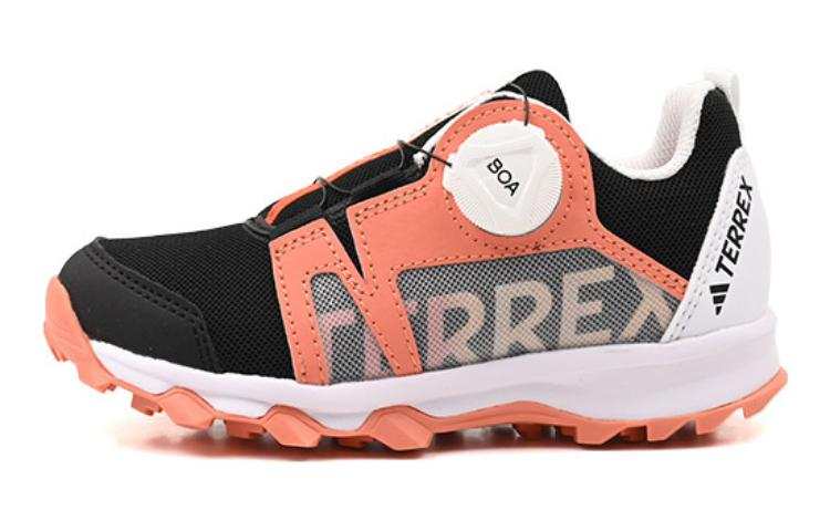 Adidas Adidas Terrex Agravic Abrasion Resistant Low top Kids' Running Shoes Black Orange Kids'