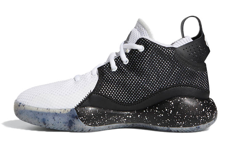 Adidas Adidas D Rose 773 J Mid top Basketball Shoes White Black Teenagers