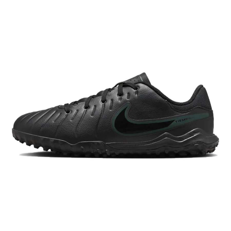 Nike Nike Tiempo Legend 10 Abrasion Resistant Low top Kids' Soccer Shoes Black Kids'