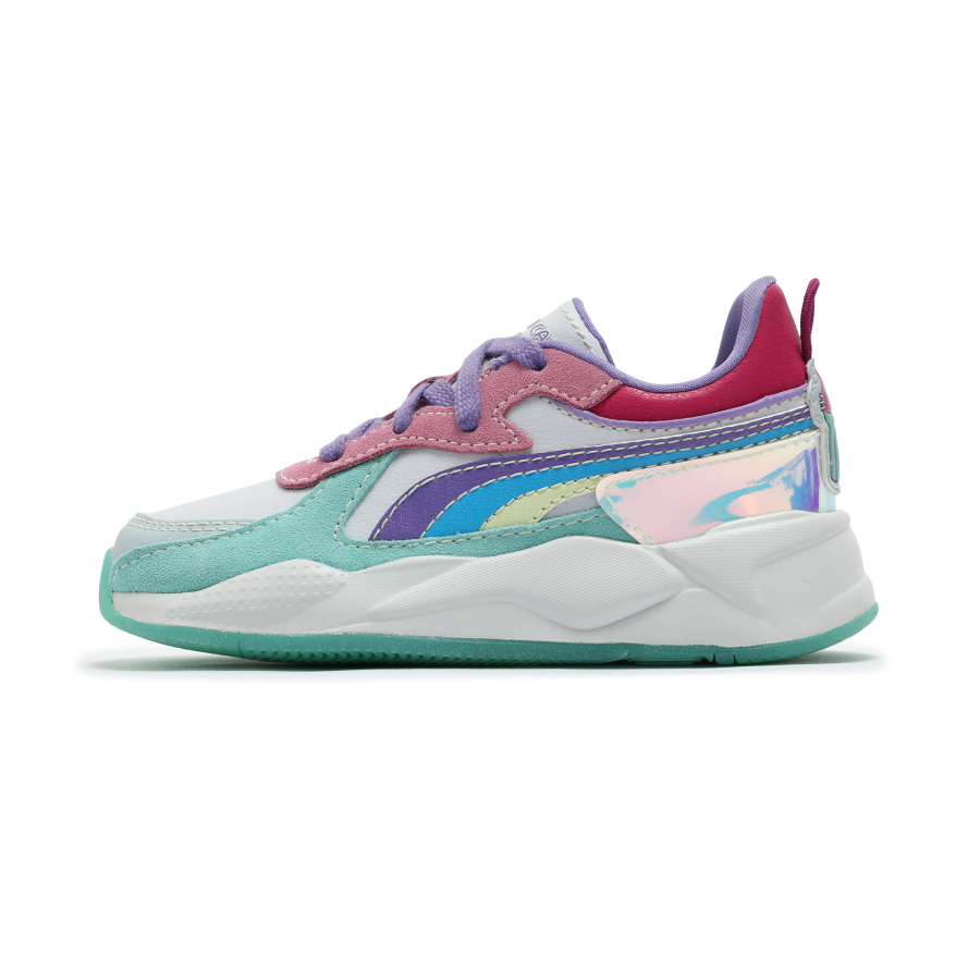 PUMA GABBY'S DOLLHOUSE x PUMA RS X Leather Low top Kids Lifestyle Shoes Mint Green Children Aged 3 7 Years Old